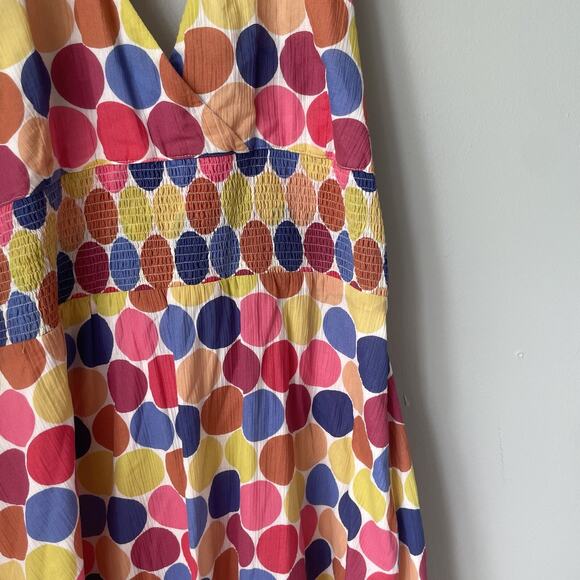 Anthropologie Maeve Halter Polka Dot‎ Dress Womens Size 8 Lined - Picture 3 of 10